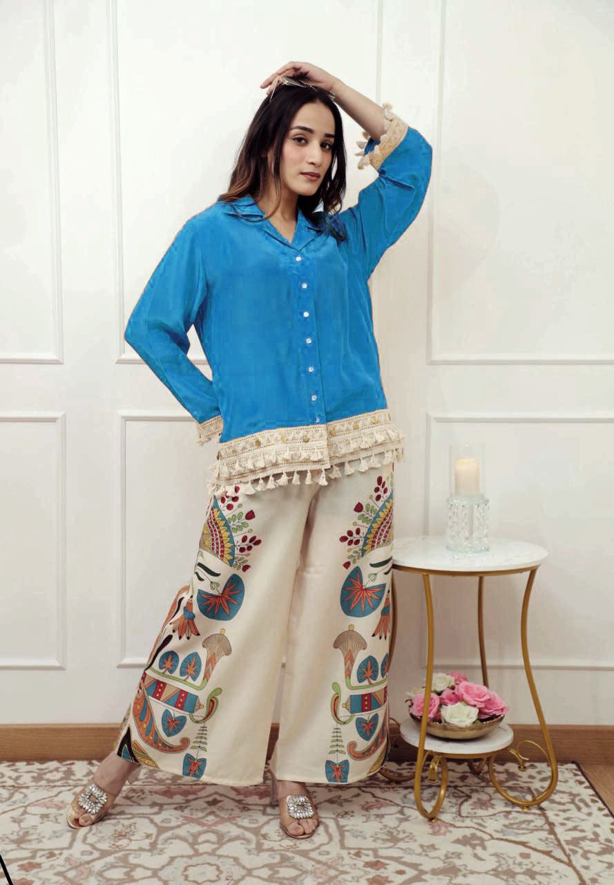 Beautiful Cotton Slub with detailing Work for Woman