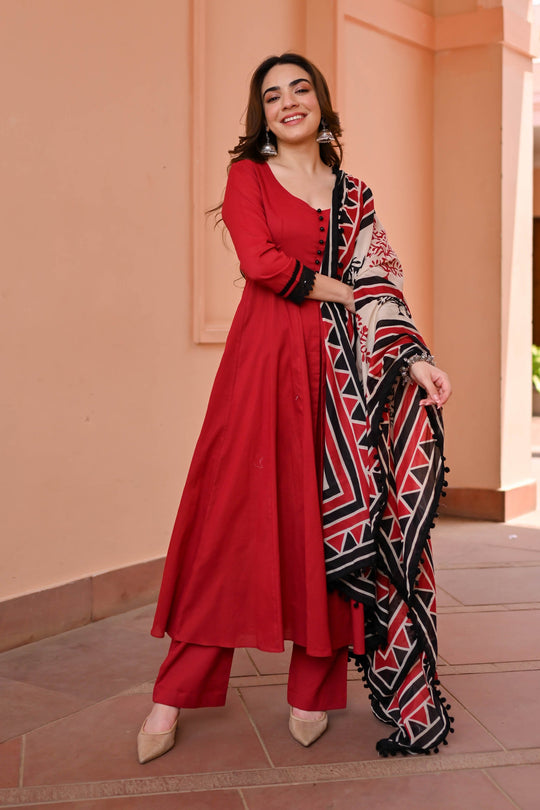 ARYAHI COTTON SUIT SET TRIO