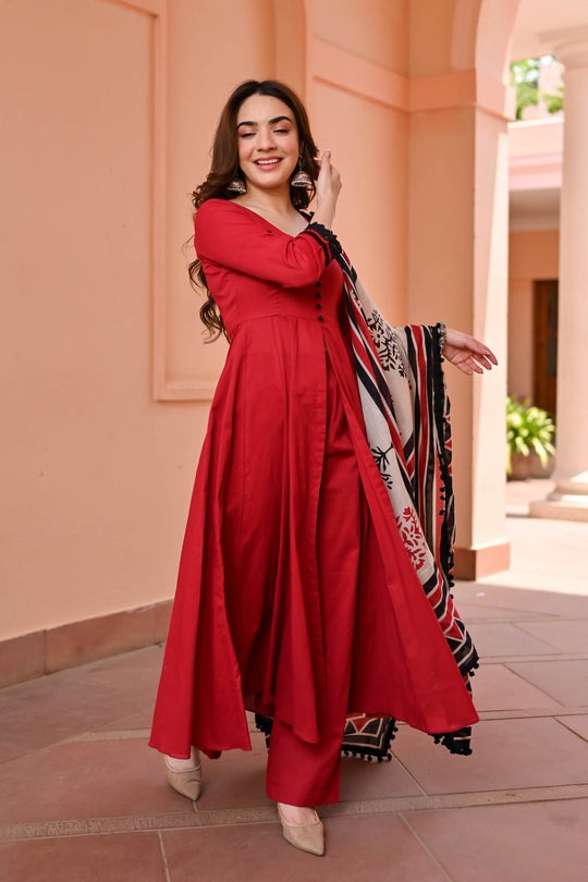 ARYAHI COTTON SUIT SET TRIO